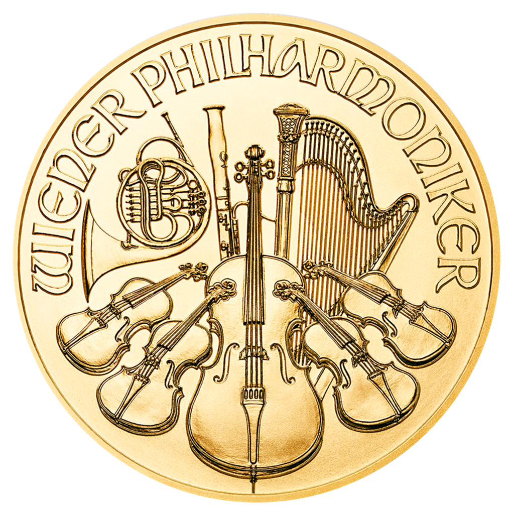 Zdjęcie Wiedeńscy Filharmonicy 1/2 oz 999,9 Gold Münze Österreich