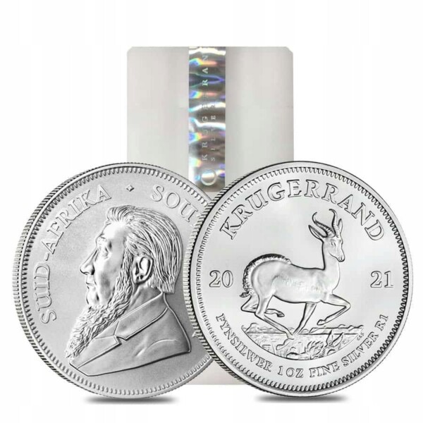 srebrne monety krugerrand 2021
