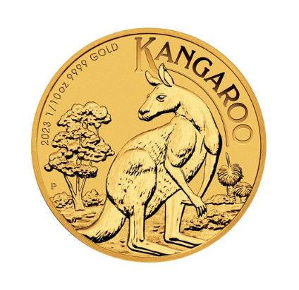 Zdjęcie Australijski Kangur 1/10 oz złota