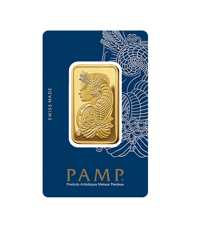 Zdjęcie 50 g złota sztabka LBMA Pamp