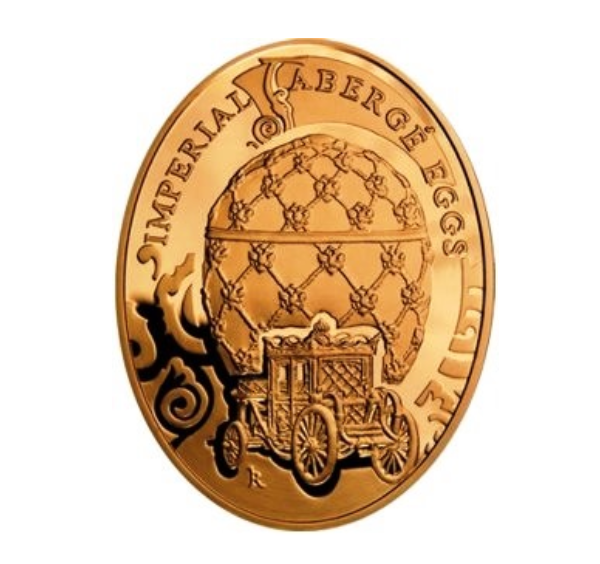 Moneta Kolekcjonerska Jajo Koronacyjne 3 uncje złota - 24h