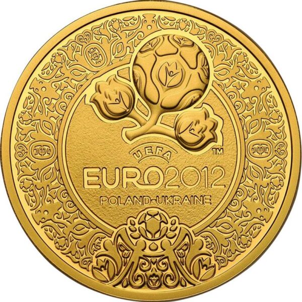 Złota moneta NBP Euro 2012 500 zł - 24h