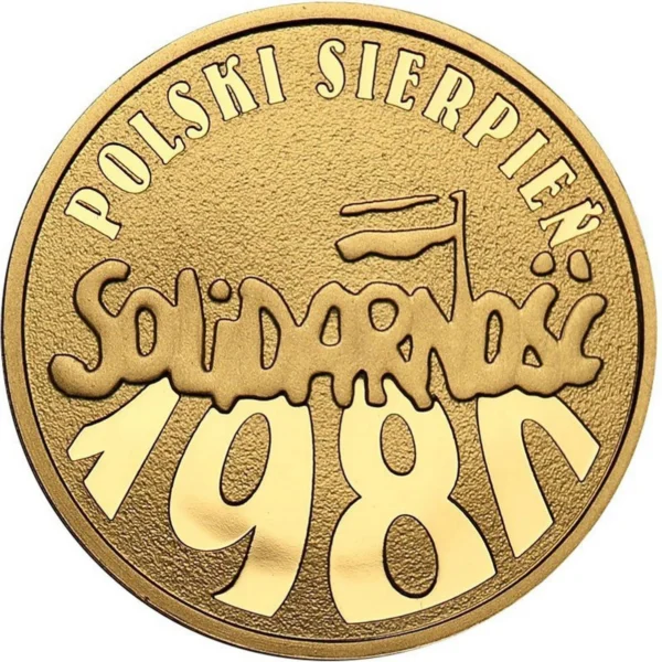 Złota moneta NBP Solidarność 30 zł - 24h