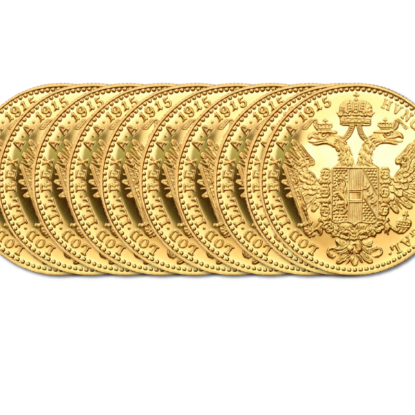 Pakiet 10 x Złoty Dukat Austriacki moneta inwestycyjna - 24h